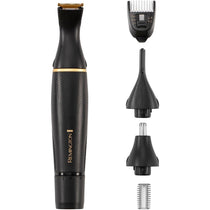 Remington T-Series Detail Grooming Kit Nose Ear Eyebrow Beard And Hair Trimmer - Black