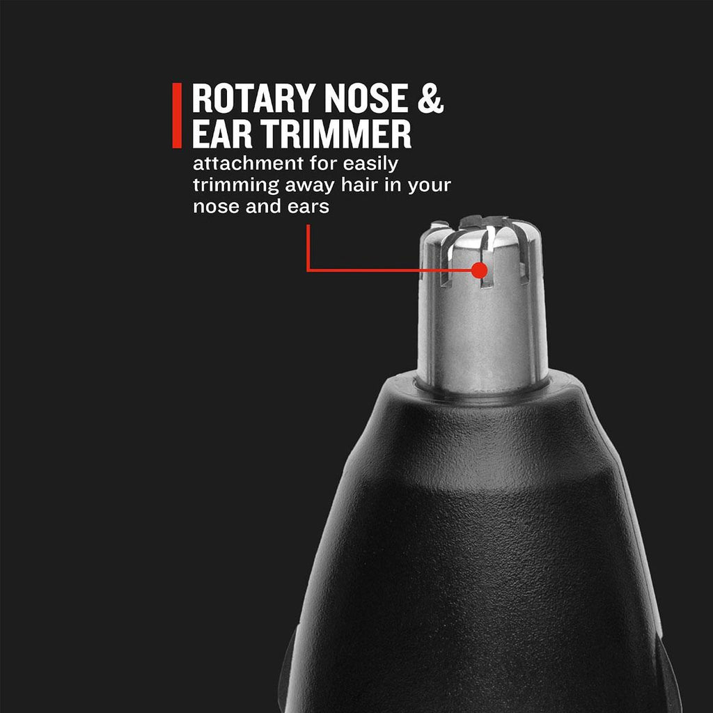 Remington T-Series Detail Grooming Kit Nose Ear Eyebrow Beard And Hair Trimmer - Black