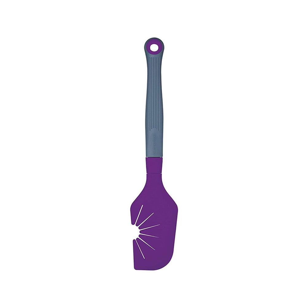 KitchenCraft Colourworks The Swip Silicone Whisk Scraper/Spatula 29cm - Purple