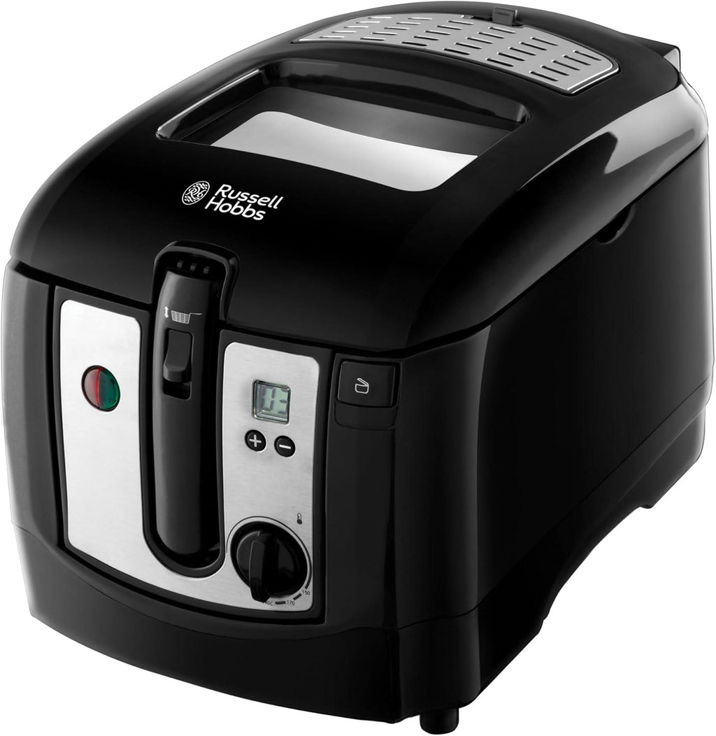 Russell Hobbs Digital Deep Fryer, Plastic, 2300 W, 3 Litres, Black