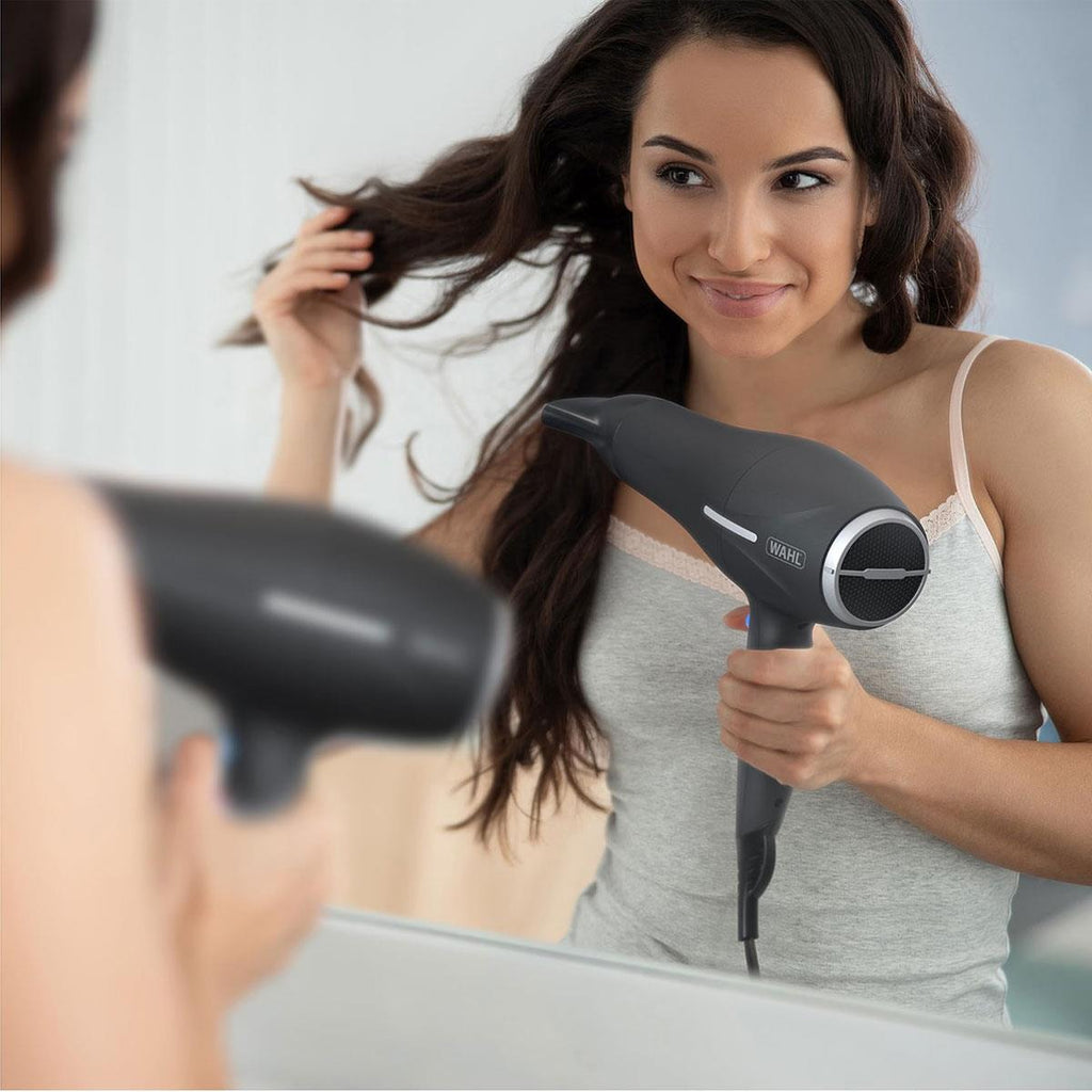 Wahl Ionic Smooth Hair Dryer 2200 W 3 Heat And 2 Speed Settings - Black