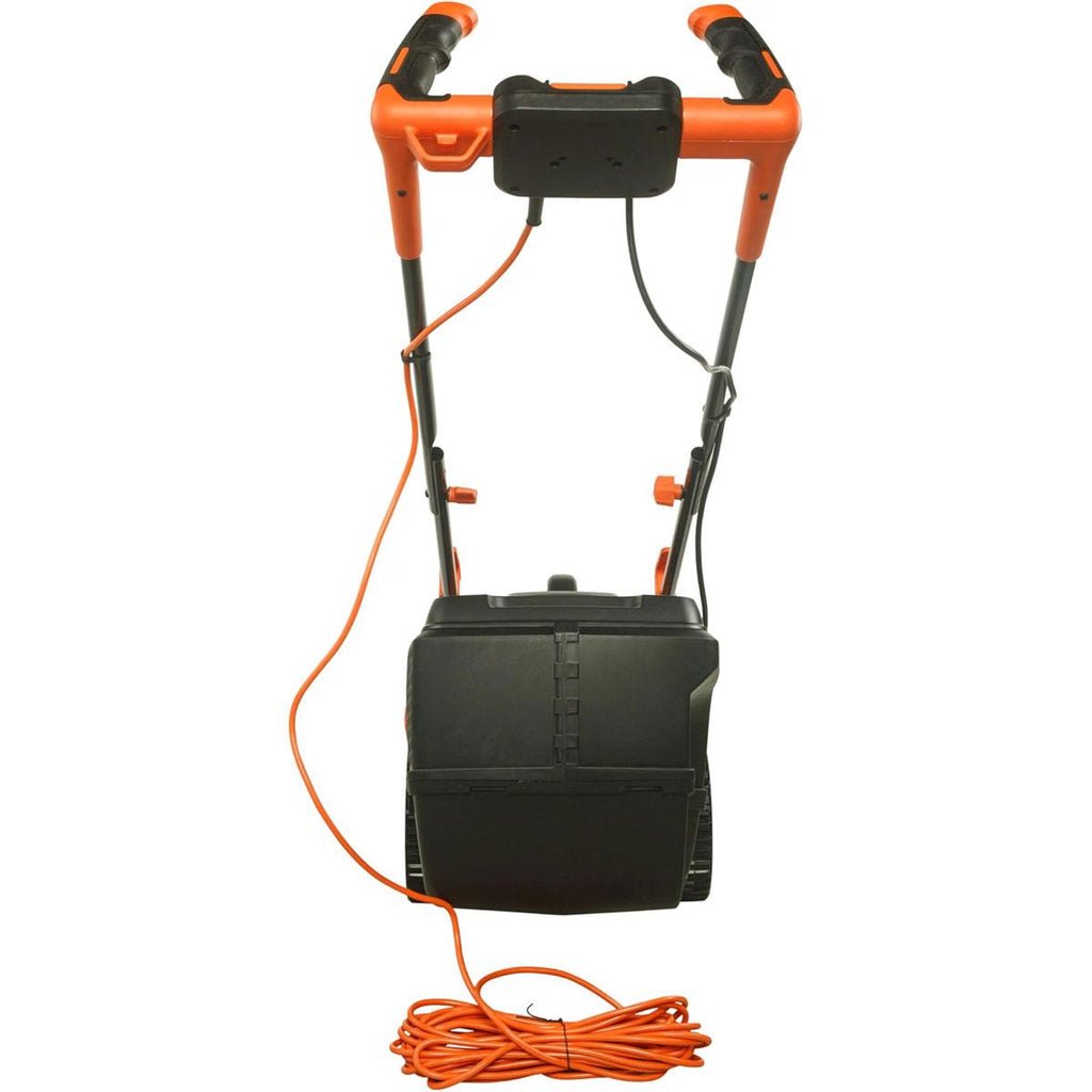 Black & Decker Corded Electric Lawn Mower With Ergonomic Bike Handle 1400W 34cm 240V - Orange/Black