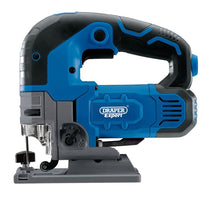 Draper Orbital Jigsaw 750W With Wood Cutting Blade 230V - Blue