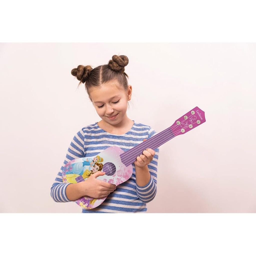 Lexibook Disney Princess Rapunzel My First Guitar 6 Nylon Strings 53cm - Pink/Purple