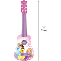 Lexibook Disney Princess Rapunzel My First Guitar 6 Nylon Strings 53cm - Pink/Purple