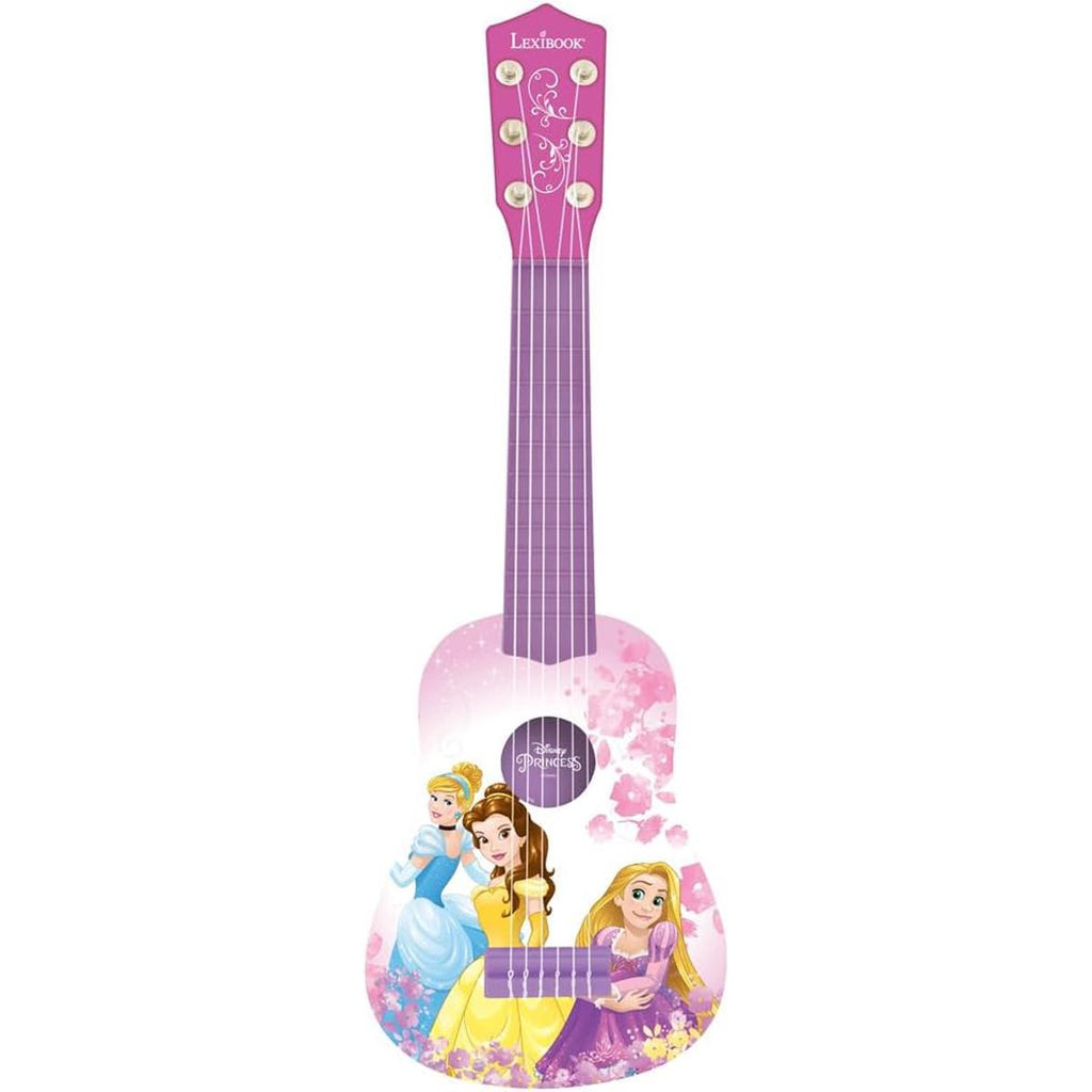Lexibook Disney Princess Rapunzel My First Guitar 6 Nylon Strings 53cm - Pink/Purple