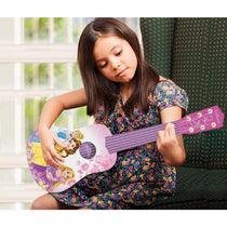 Lexibook Disney Princess Rapunzel My First Guitar 6 Nylon Strings 53cm - Pink/Purple