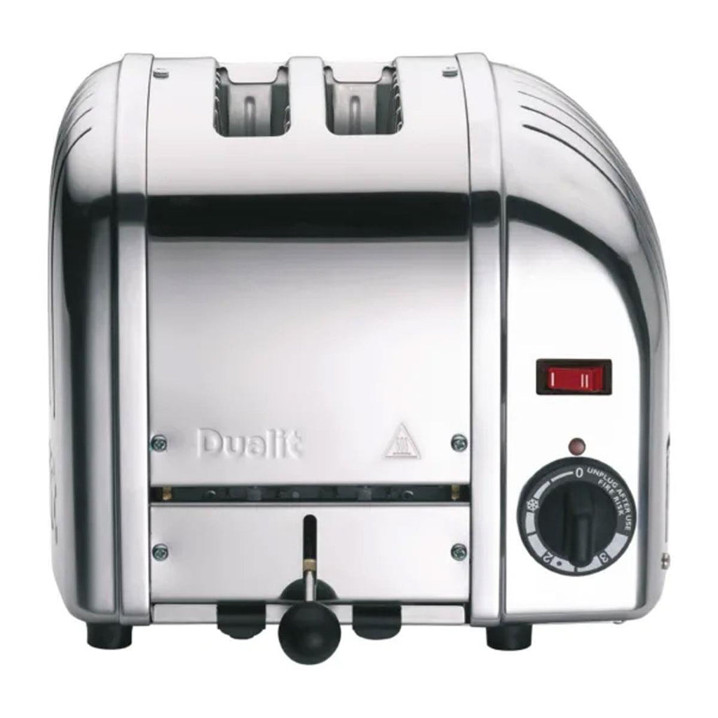 Dualit Classic Vario 2 Slice Toaster Polished Stainless Steel 1200W - Silver