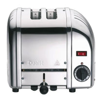 Dualit Classic Vario 2 Slice Toaster Polished Stainless Steel 1200W - Silver