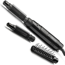 TRESemme Full Finish Hot Air Multi Styler With 3 Interchangeable Brushes 3 Heat Settings - Black