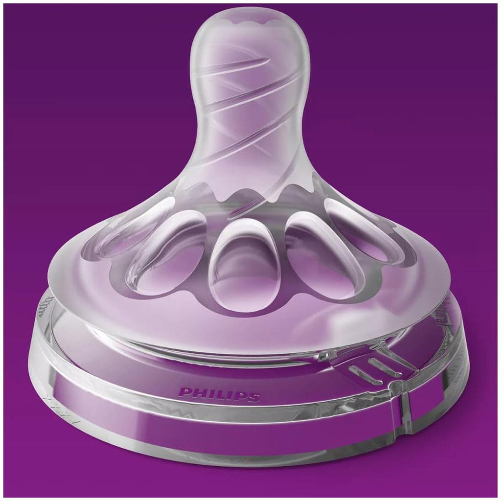 Philips Avent Natural Teat Anti-Colic Medium Flow 3 Months+ Pack of 2