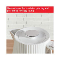 Tefal Loft Rapid Boil Traditional Cordless Electric Jug Kettle 3000 W 1.7 litres - Pure White