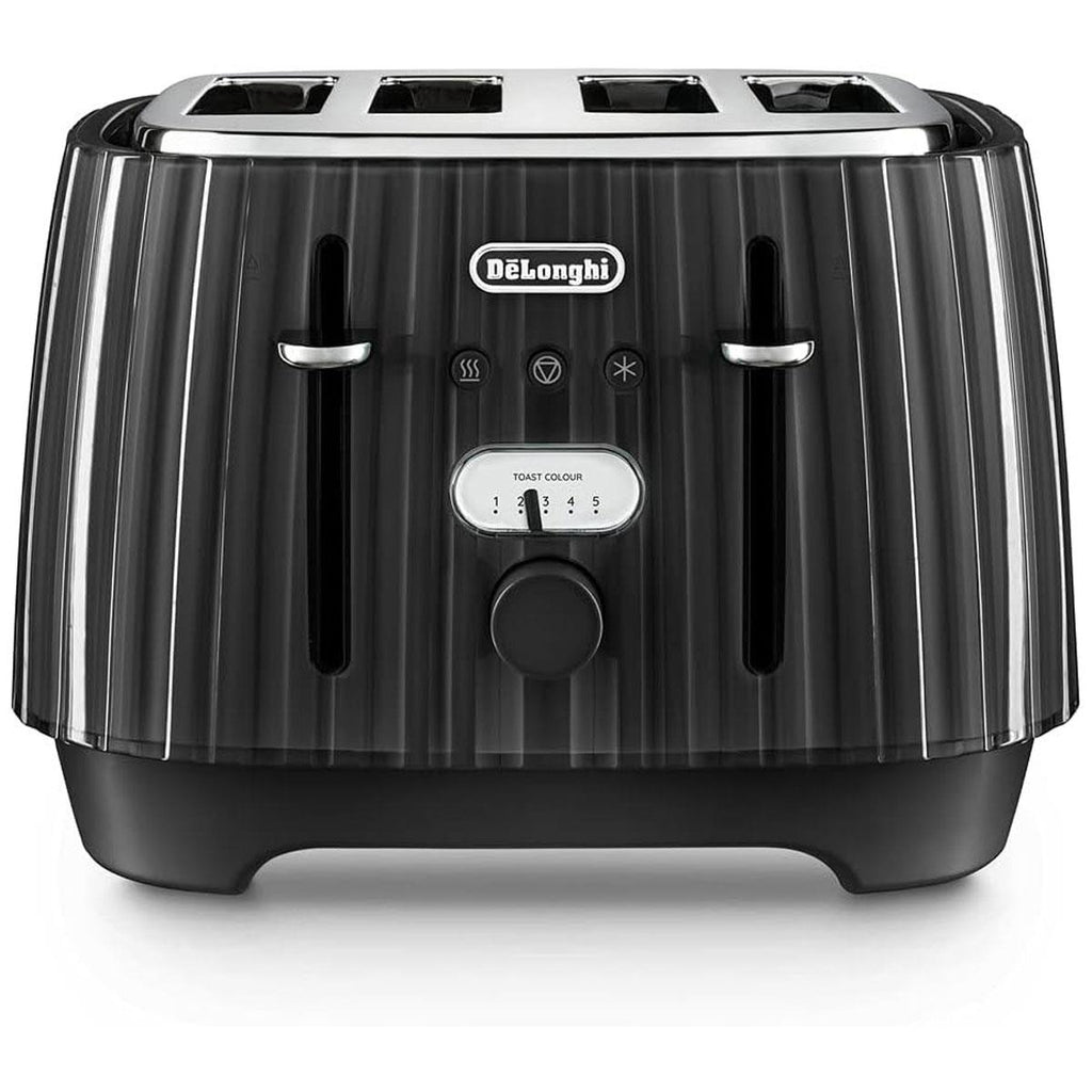 Delonghi Ballerina 4 Slice Toaster Plastic 1800 W - Black