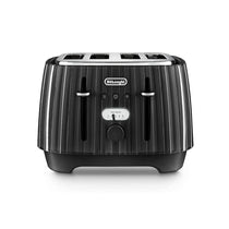 Delonghi Ballerina 4 Slice Toaster Plastic 1800 W - Black
