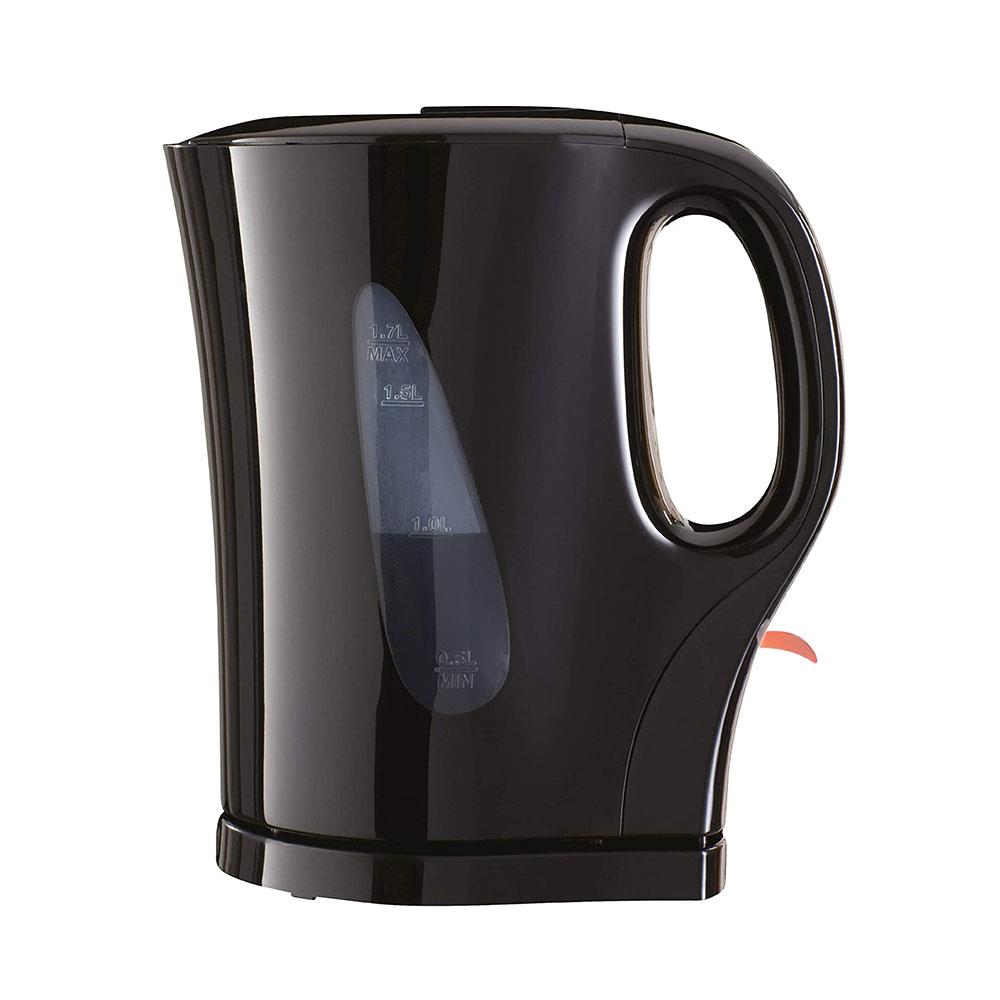 Fine Elements Plastic Jug Kettle With Stainless Steel Heating Element 3000 W 1.7 Litre - Black