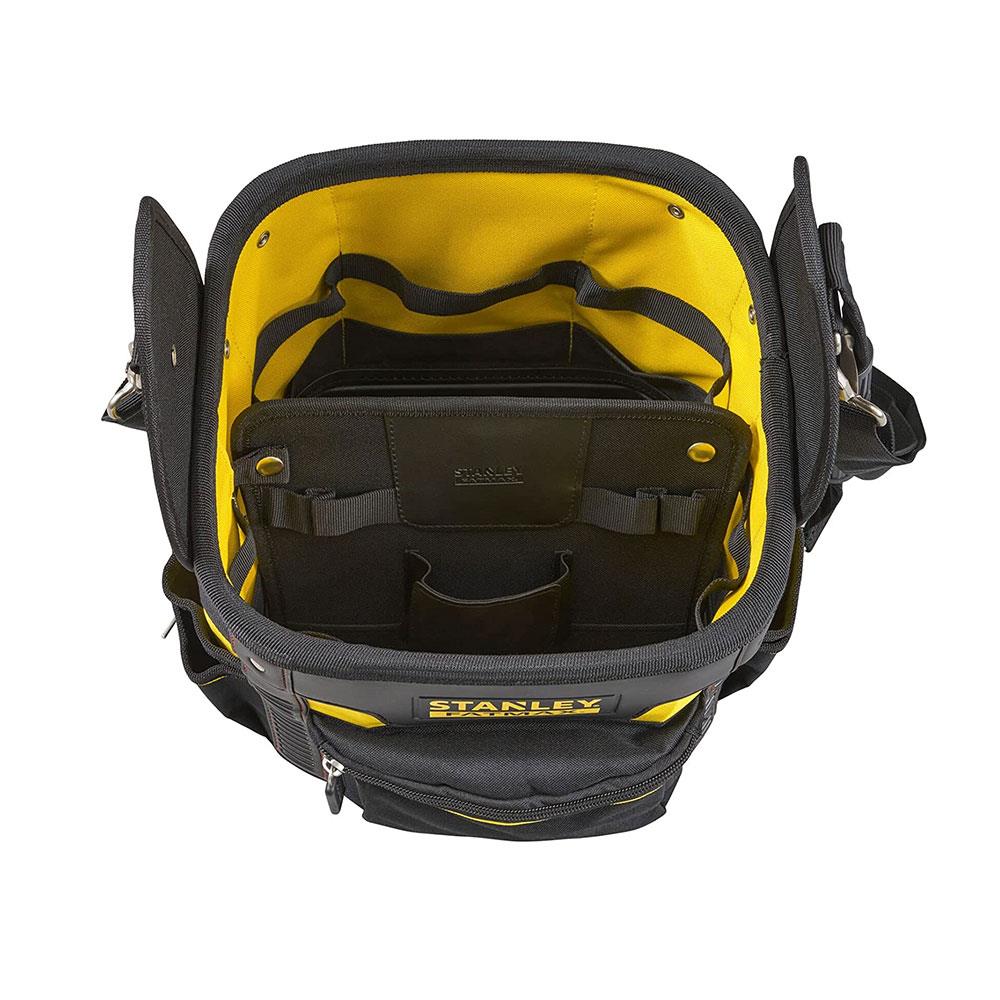 Stanley Fatmax Technician Tool Bag 28cm x 29cm x 38cm - Black/Yellow