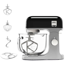 Kenwood kMix Stand Mixer With K-Beater Dough Hook And Whisk 1000 W 5 Litre Glass Bowl - Black