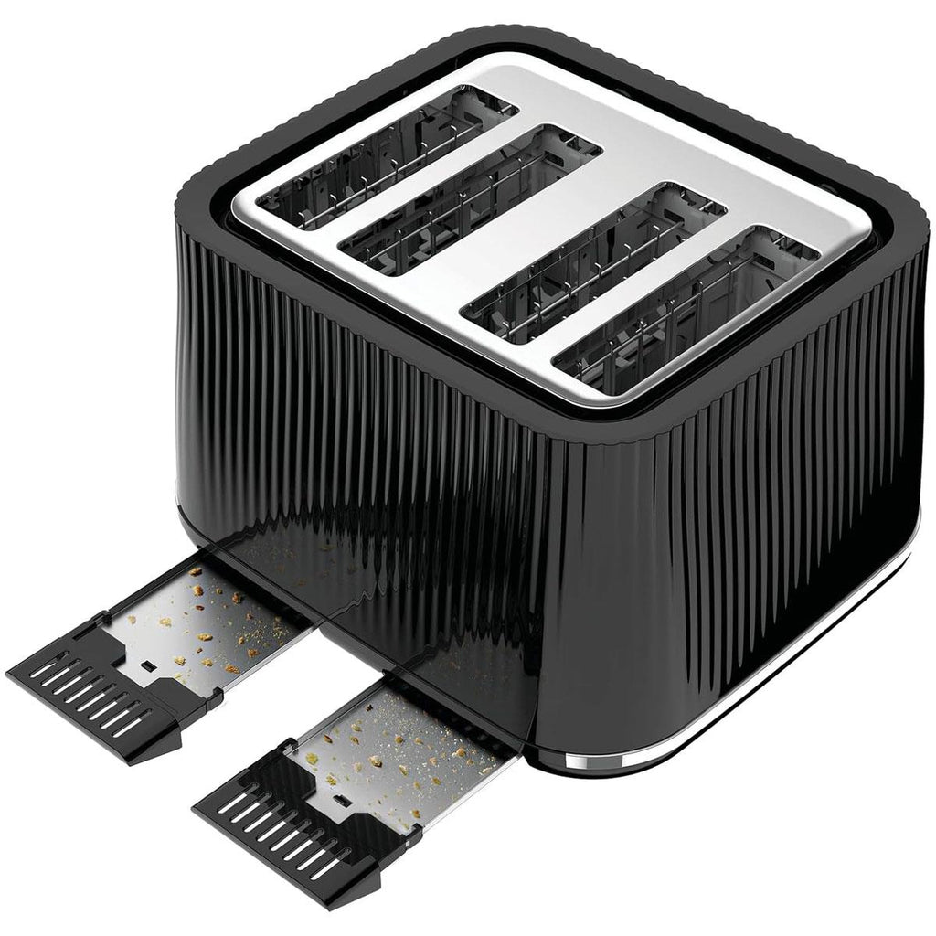 Tefal Loft Quintessentially British 4 Slice Toaster Plastic 1700 W - Noir Black
