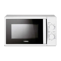 Tower Manual Microwave With 5 Power Levels And 35 Minute Timer 700 W 20 Litre - White