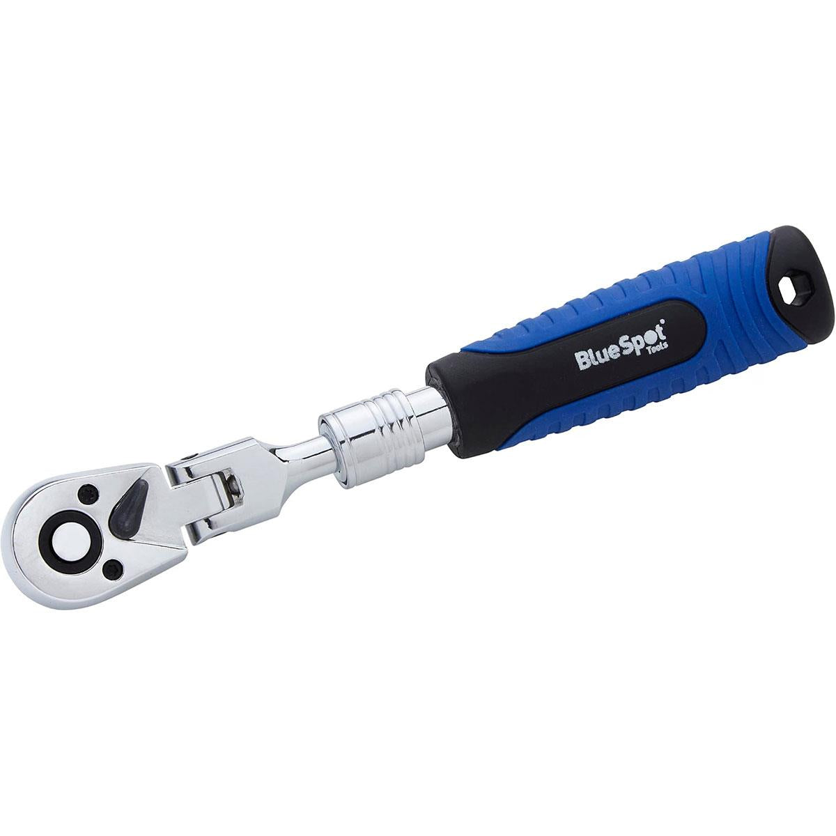 BlueSpot 1/4 Inch Telescopic Flexible Ratchet 180-230mm 72 Teeth