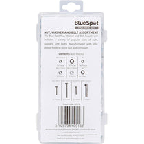 BlueSpot Assorted Nut Washer And Bolt Set - 460 Piece