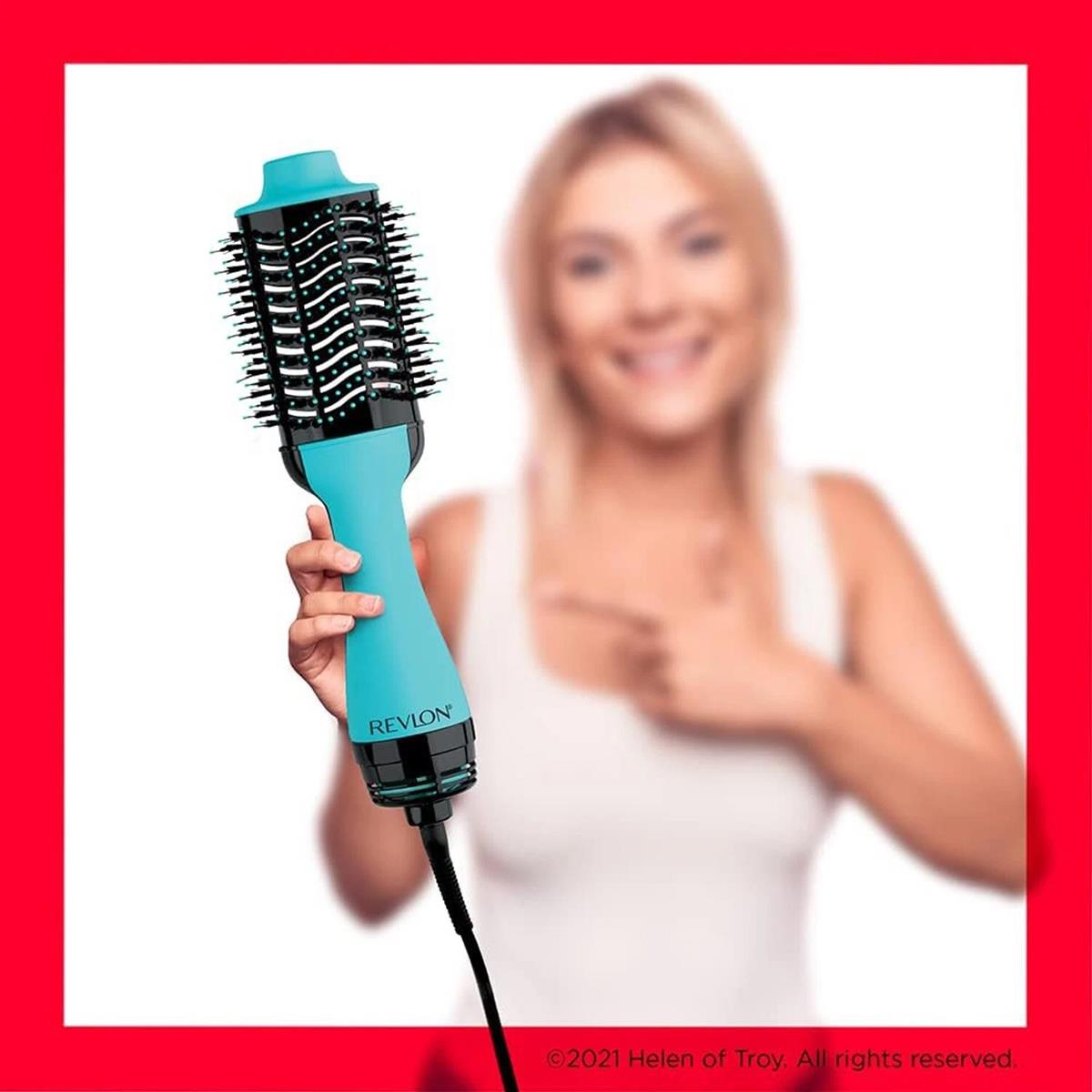 Revlon One-Step Hair Dryer And Volumiser 2-In-1 Styling Tool Hot Air Stylers - New Mint Edition