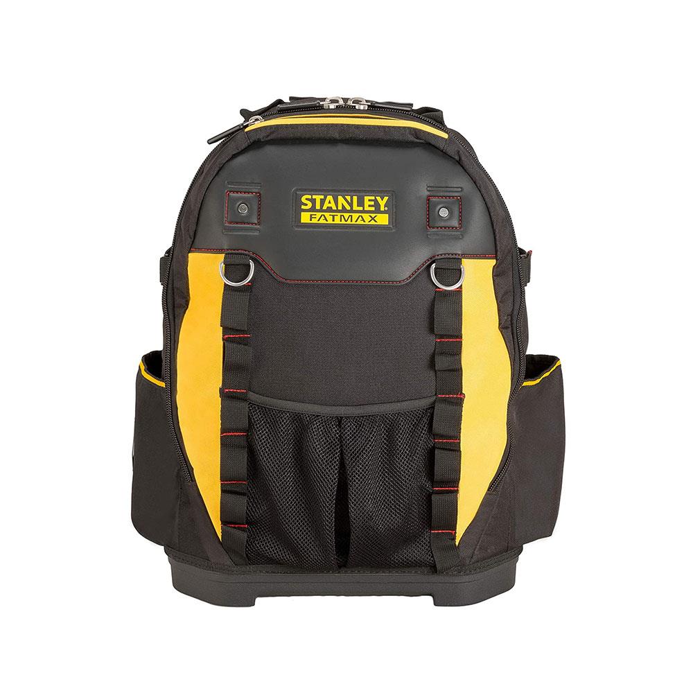 Stanley Fatmax Technicians Ruck Sack Tool Backpack Tool Bag 36cm x 46cm x 27cm - Black/Yellow