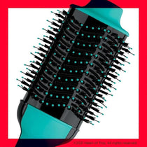 Revlon One-Step Hair Dryer and Volumiser Brush – New Teal Edition Ionic Hot Air Styling Tool EU Plug