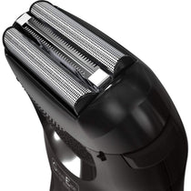 Wahl GroomEase Travel Shaver Durable Foil Guard 3-Cut System Battery Operated - Black