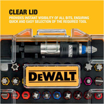 Dewalt XR Professional Magnetic Screwdriver Bit Accessory Set - 32 Piece