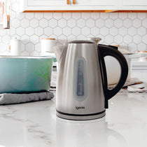 Igenix Cordless Electric Jug Kettle Brushed Stainless Steel 3000 W 1.7 Litre - Silver