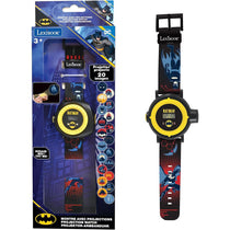Lexibook Batman Childrens Projection Watch With 20 Images -Red And Blue