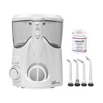 Waterpik Whitening Water Flosser With 30 Teeth Whitening Refill Tablets Bottle - White