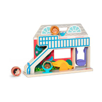 Melissa & Doug GO Tots Schoolyard Tumble Wooden Toys With Collectible Character - Multicolour