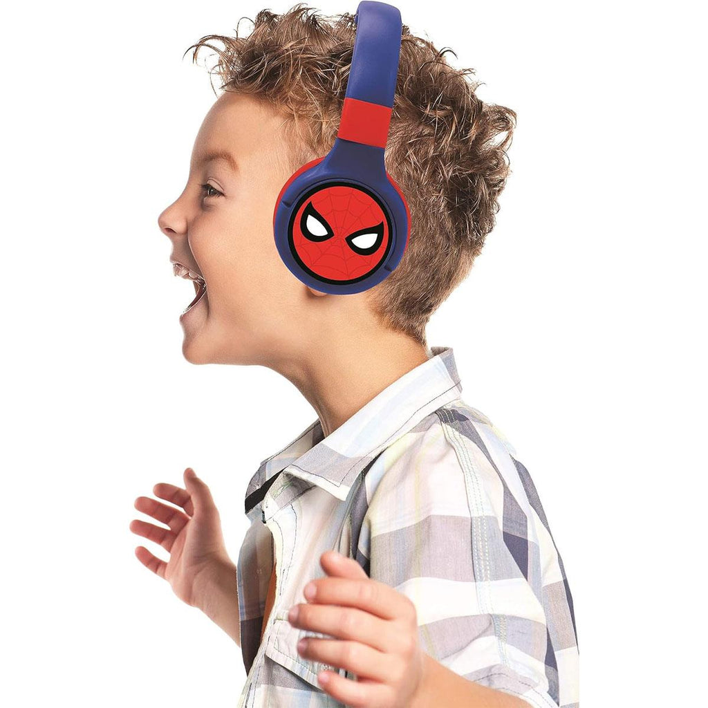 Lexibook Lexibook SpiderMan Bluetooth and Wired Foldable Kids Headphones Multicolour