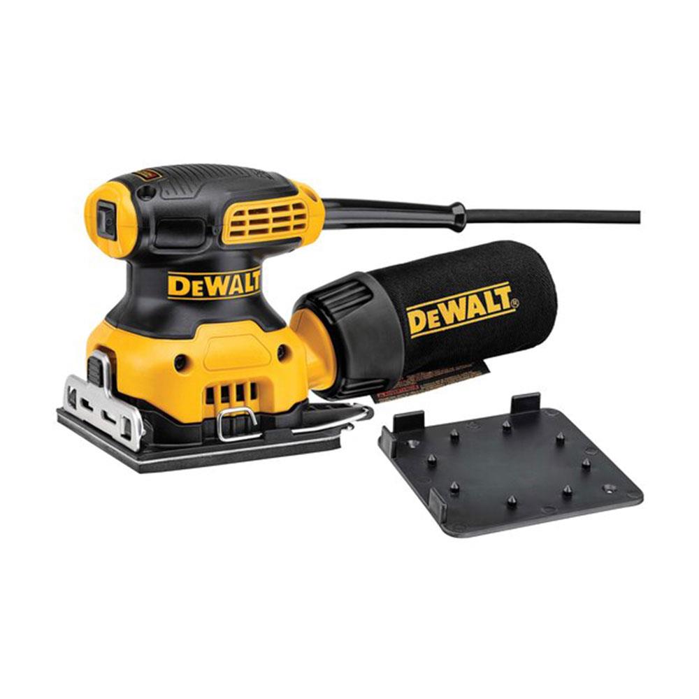 DeWalt 1/4 Sheet Palm Sander 240V Powerful Finishing Performance Electric Sander