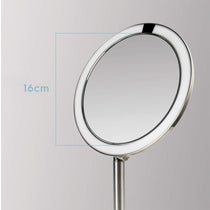 HoMedics Twist LED Beauty Mirror With Magnification Sensor Silver