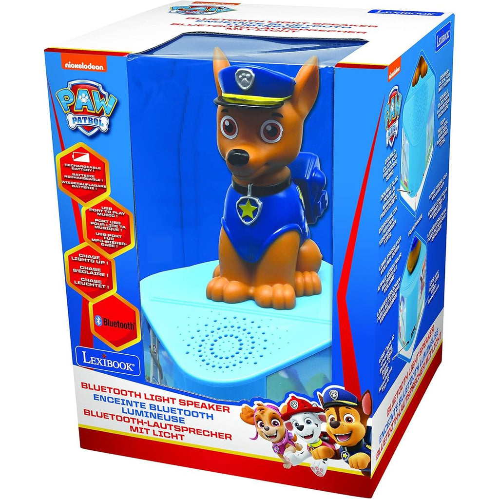 Lexibook Bluetooth Speaker With Paw Patrol Chase Luminous Figurine - Multicolour