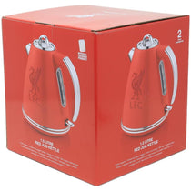 Swan Liverpool F.C Retro Jug Kettle Stainless Steel 3000W 1.5 Litre - Red