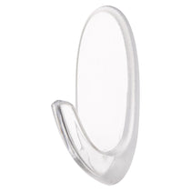 3M Command Small Hooks Clear 2 Hooks with 4 Adhesive Strips 450g Holding Power Indoor Wall Mount