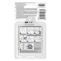 3M Command Adhesive Strips Value Pack 4.4kg White 8 Small 4 Medium 4 Large