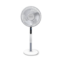 Honeywell Advanced QuietSet Oscillating Stand Fan With 5 Speed Settings - White