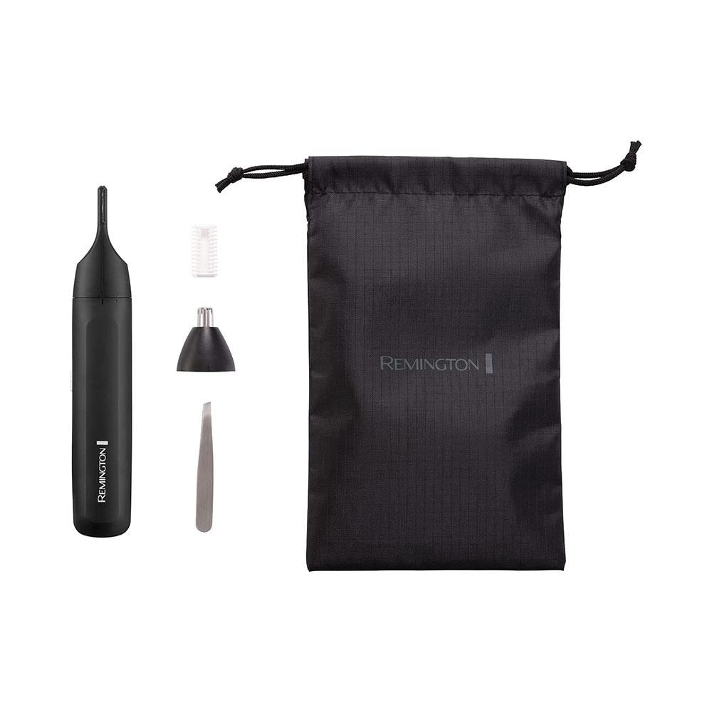 Remington Trim And Fit Detail Kit Ear Eyebrow And Nose Hair Trimmer - Black