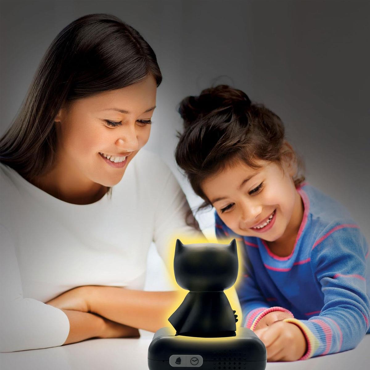 Lexibook Batman Children's Clock With Night Light Alarm Snooze - Multicolor
