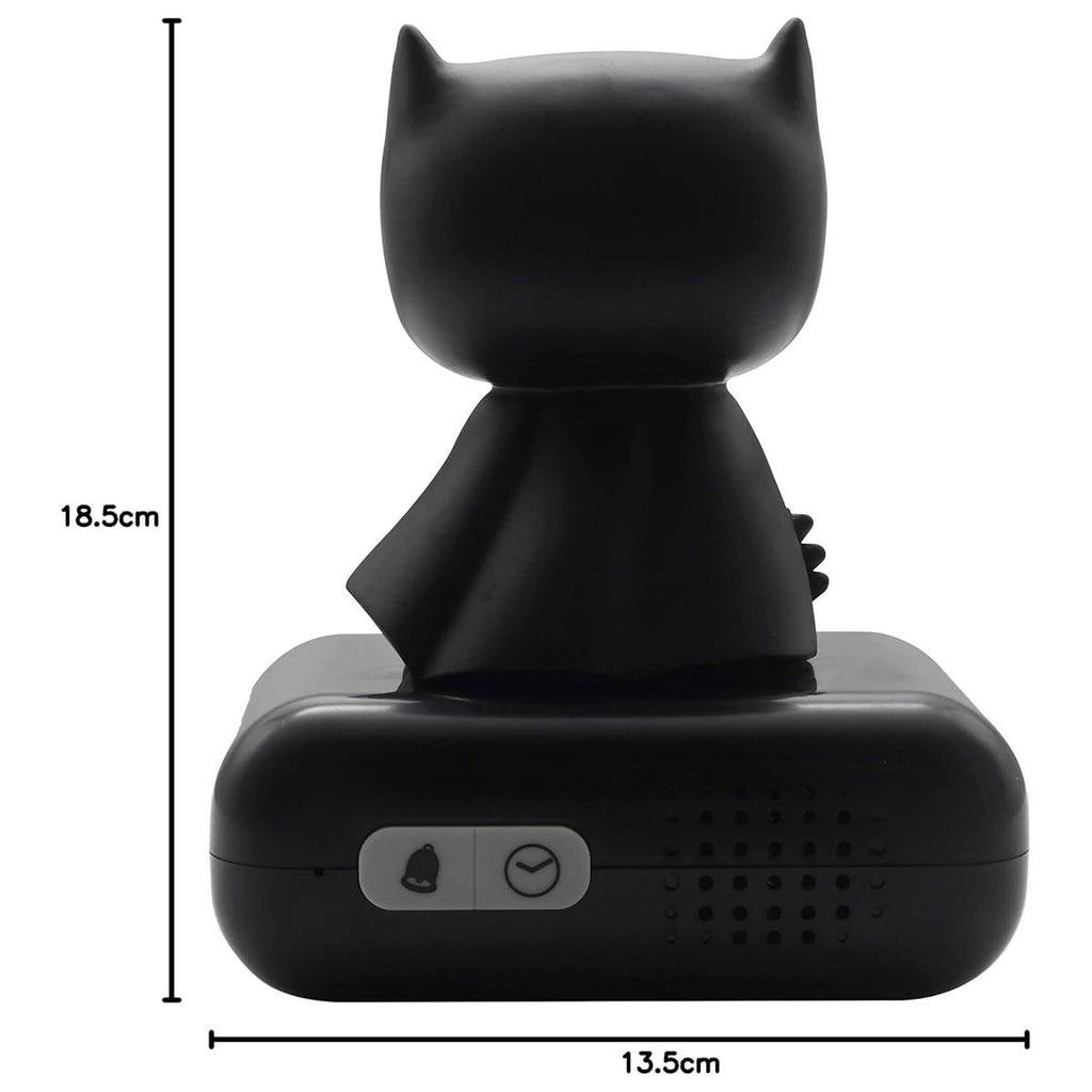 Lexibook Batman Children's Clock With Night Light Alarm Snooze - Multicolor
