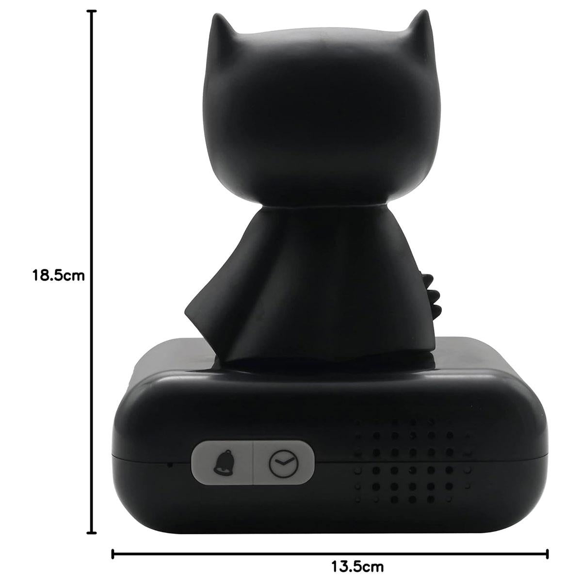 Lexibook Batman Children's Clock With Night Light Alarm Snooze - Multicolor
