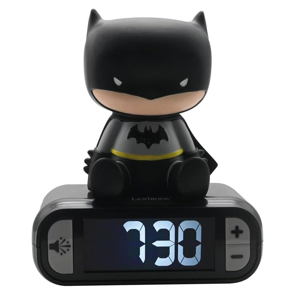 Lexibook Batman Children's Clock With Night Light Alarm Snooze - Multicolor
