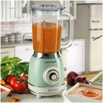 Ariete Vintage 1000W Glass Jug Blender 1.5L with 4 Speeds Pulse Ice Crush Stainless Steel Blades Green