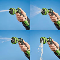 Draper 8 Pattern Spray Gun With Thumb Control - Green