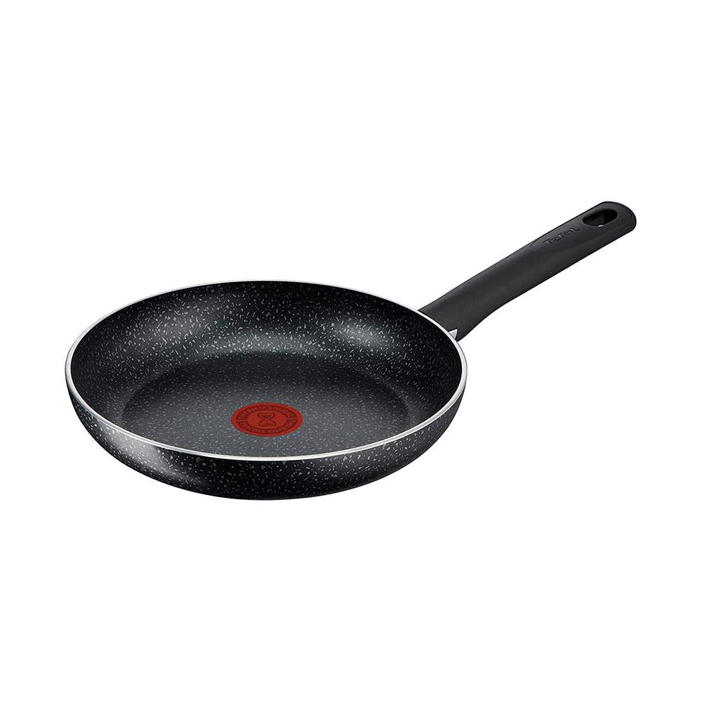 Tefal Start Easy Frypan 28cm Titanium Non-Stick Coating Aluminium - Black